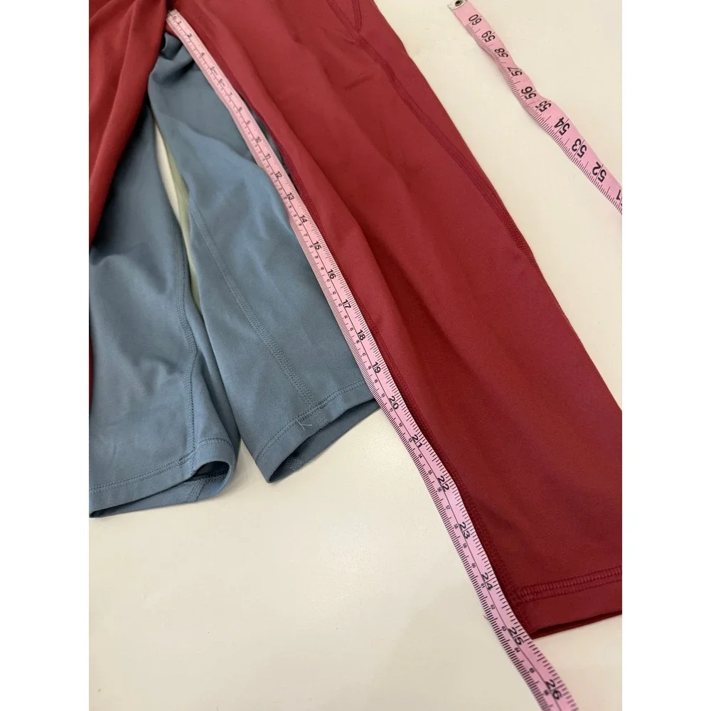 All In Motion Women Leggings Size XS 3 Pairs Of Workout Pants Red Blue Green